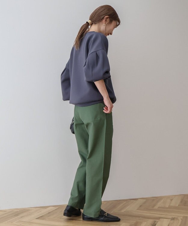 AMERICAN HOLIC 袖タックポンチプルオーバー Light Yellow