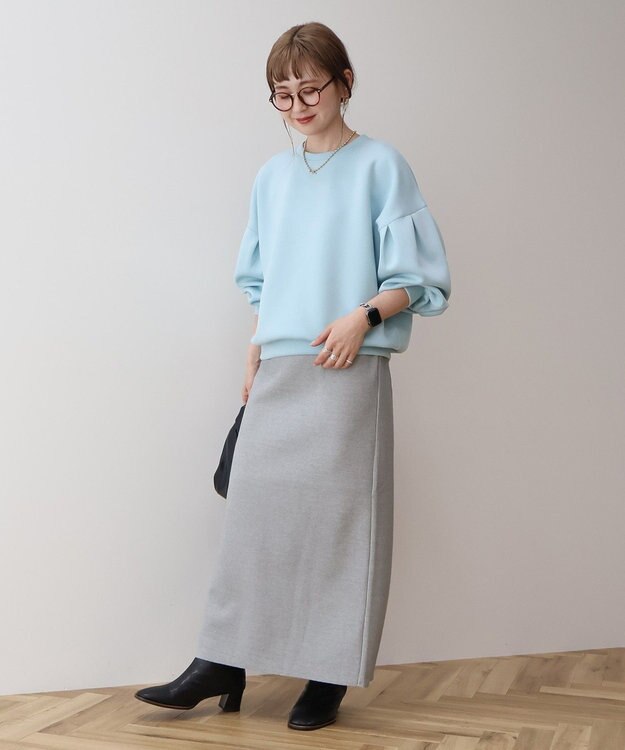 AMERICAN HOLIC 袖タックポンチプルオーバー Light Yellow