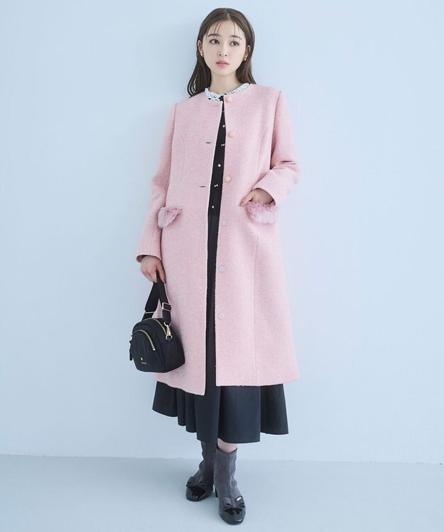 TOCCA NOBLE RIBBON SHORT STRECHBOOTS ブーツ ライトグレー系