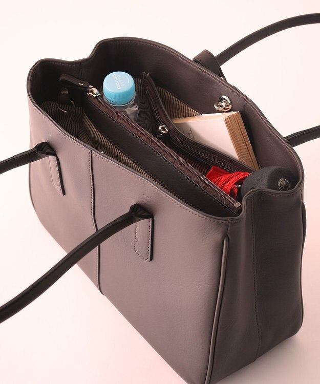 MIYABIYA 【日本製・本革】CRESCEND ベガ B5  軽量トートバッグ チョコ