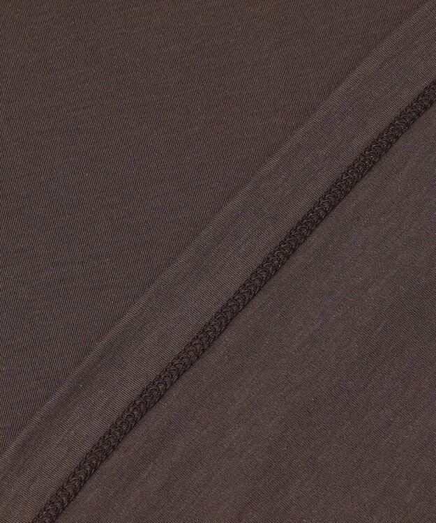 自由区 L スーピマスムーススリム タンクトップ ブラウン