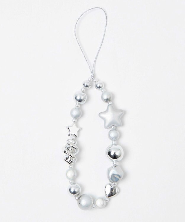 WEGO ビーズストラップキーホルダーF 柄2