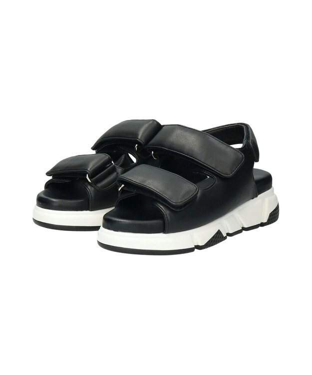 Bridget Birkin 【PARADIS COULEUR】パフィーベルトサンダル ブラック