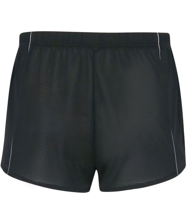 CW-X 【UNISEX】 CW-X ランニングボトムス メッシュ素材 風通りがよい スポーツウェア 2分丈 ユニセックス DHR362 /ワコール ブラック