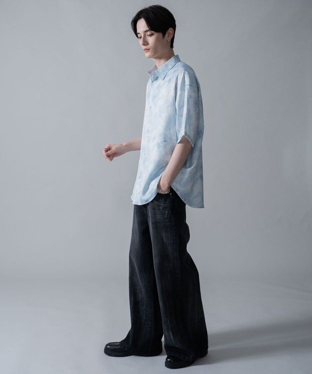 WEGO アムンゼンパターンBIGシャツ（SS） 柄3