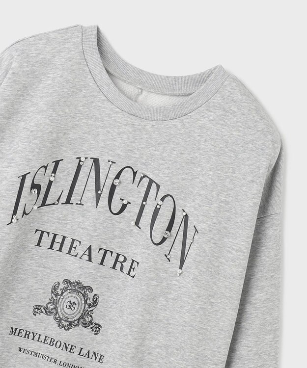 GRACE CONTINENTAL オーバーカットトップ グレー