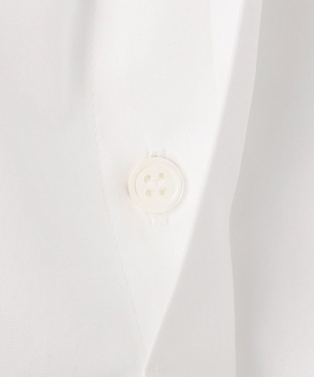 23区 L 【洗える】エンブロイダリーシャーティング シャツ ブラウス ホワイト系