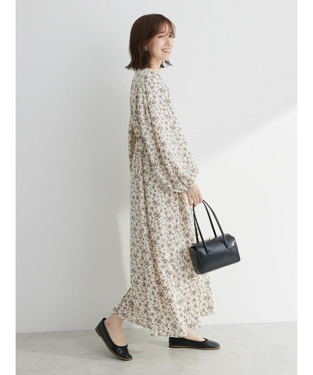 Green Parks ・Ｐｅｔｉｔ　Ｆｌｅｕｒ　フラワーｐｔワンピース Ivory