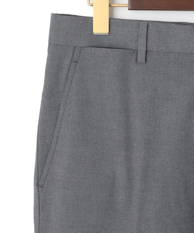 J.PRESS MEN ハイパワーストレッチ シャンブレードビー パンツ ライトグレー系