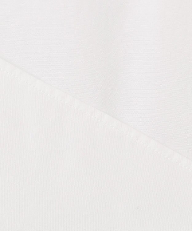 23区 L 【洗える】エンブロイダリーシャーティング シャツ ブラウス ホワイト系