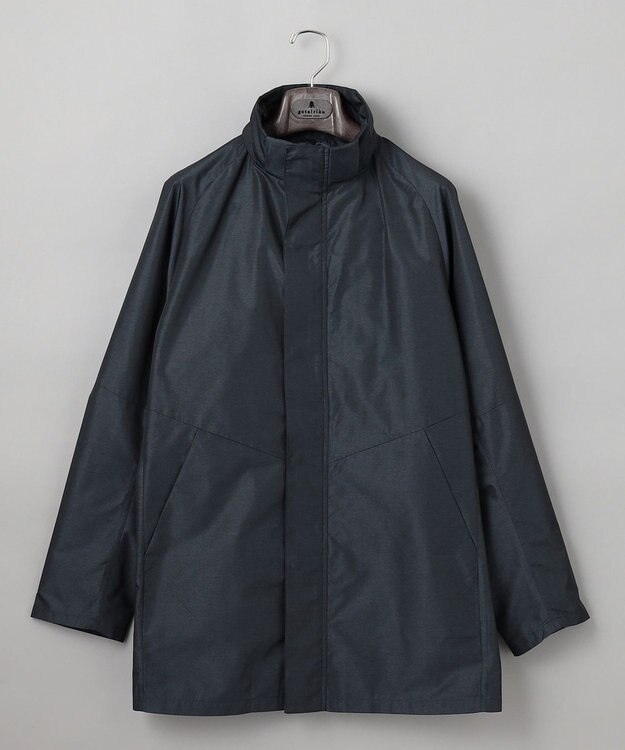 GOTAIRIKU ダウンライナー装着可【仕事で着用可】メランジシャンブレー スプリングブルゾン(25年モデル) ダルブルー系