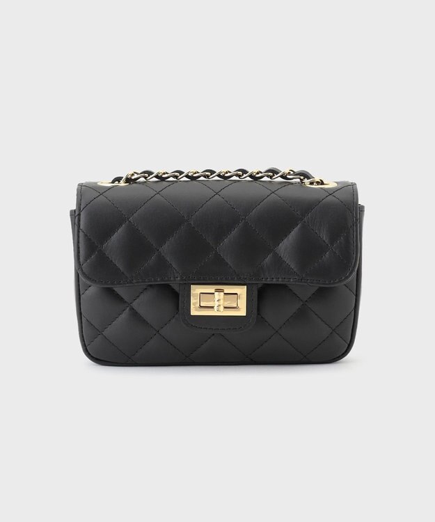 GRACE CONTINENTAL MaisonVincent チェーンバッグS ブラック