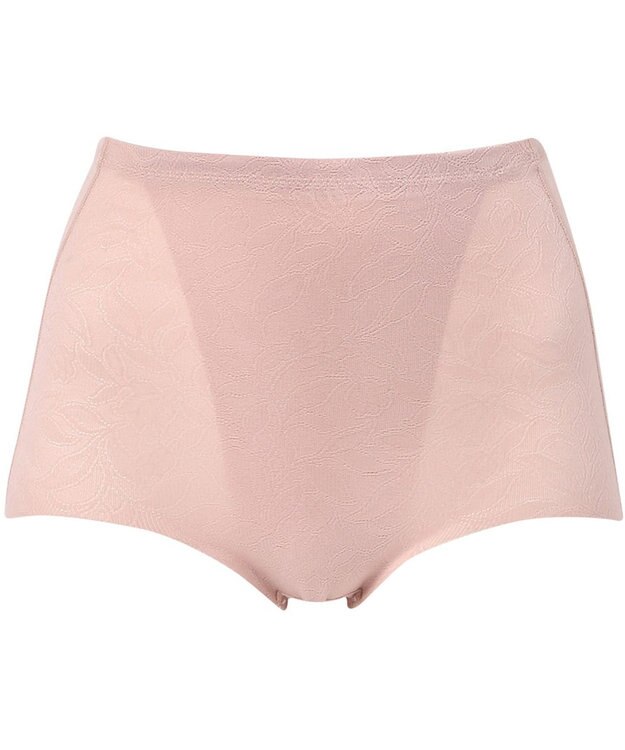 Wing 補整ショーツ ほどよいおなか押さえ まるみのあるヒップライン ここちよいフィット感 【Pパンツ レースシェイプショーツ】 はきこみ丈ふかめ KJ4250 ウイング／ワコール ピーチ