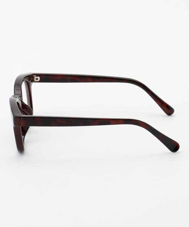 自由区 プレーン リーディンググラス ブラウン(+1.00)