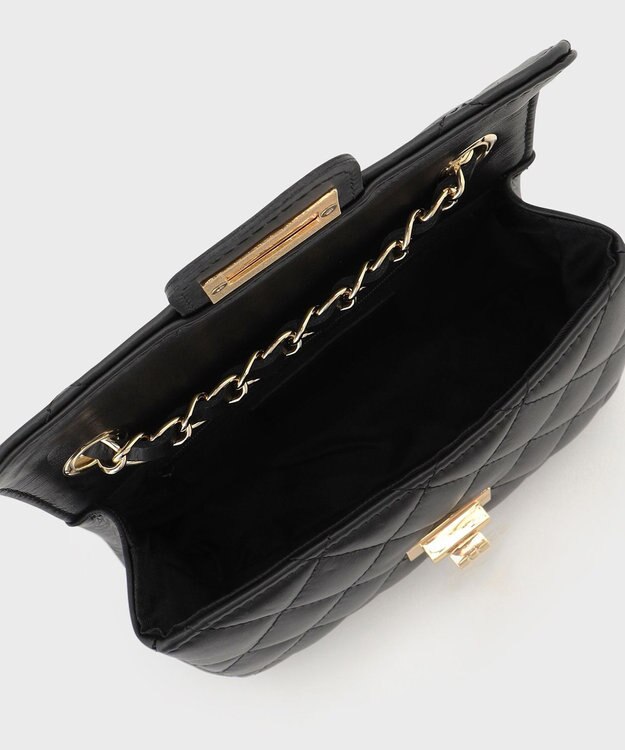 GRACE CONTINENTAL MaisonVincent チェーンバッグS ブラック