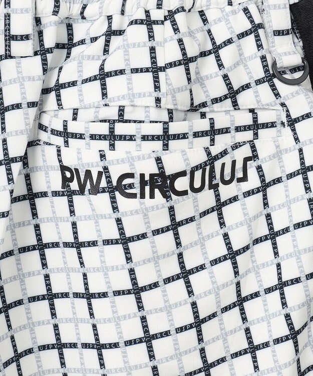 PW CIRCULUS 【MEN】チェックパンツ ホワイト系5