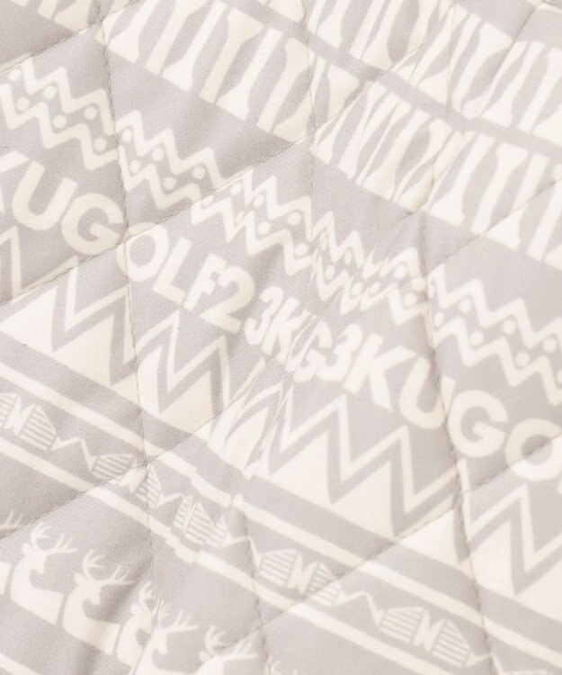 23区GOLF 【WOMEN】ノルディック柄 キルトパンツ ライトグレー系5