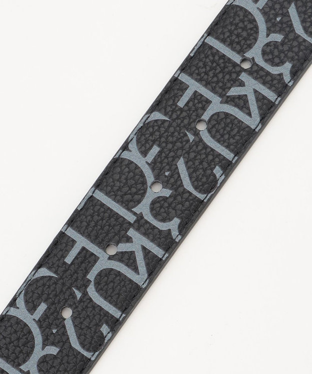 23区GOLF 【MEN】リバーシブルロゴベルト ブラック系