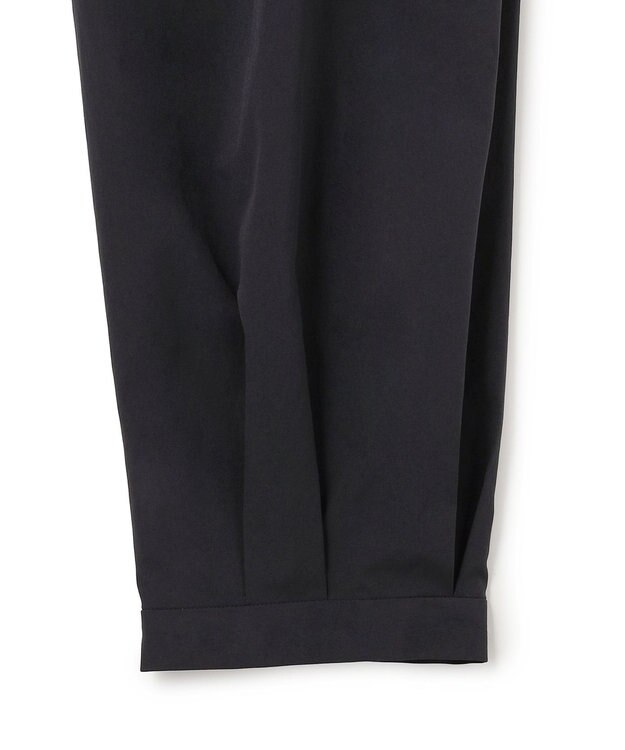 BEIGE， YANN / 裾カフス イージーアンクルパンツ Black