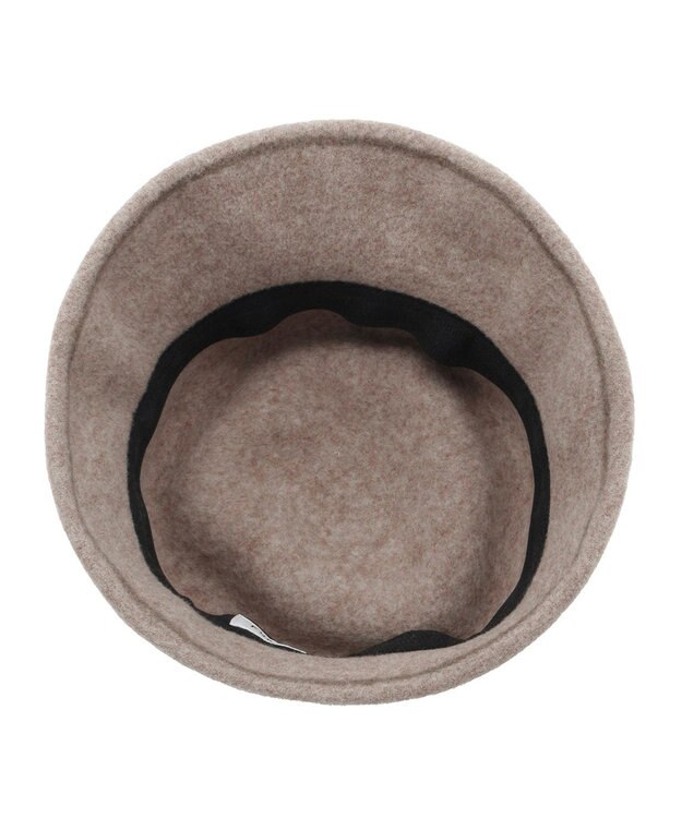 MOONBAT FURLA(フルラ) バスク つば裏ラインクロッシェハット 日本製 ベージュ