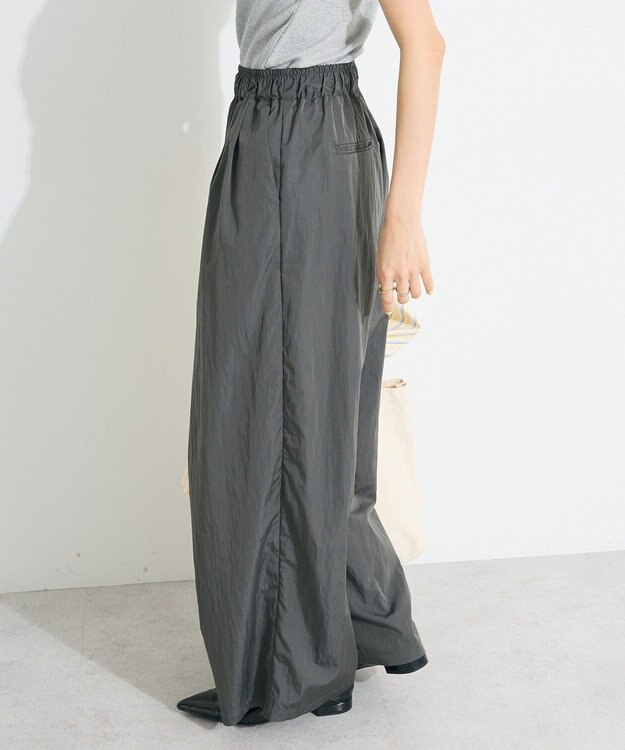 CRAFT STANDARD BOUTIQUE コクーンカラーパンツ Charcoal Gray