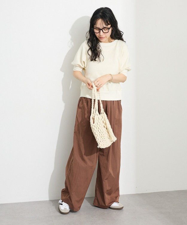CRAFT STANDARD BOUTIQUE コクーンカラーパンツ Brown