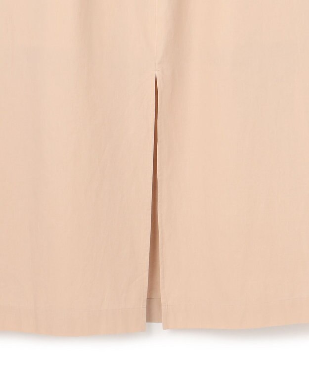 BEIGE， MALLOW / コットンタック イージーフレアスカート Beige