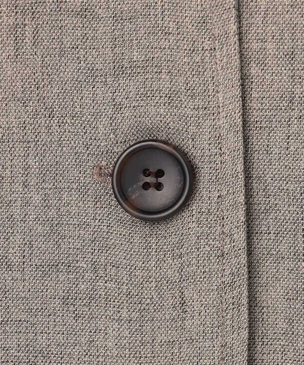 ANY 【セットアップ対応】テックリネンツイードジャケット ベージュ系