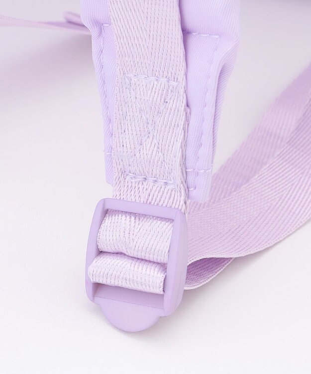 ANY KIDS 【10L容量】総柄刺繍リュック ラベンダー