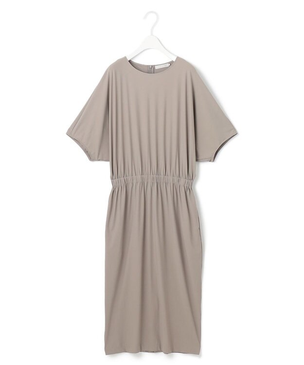 ICB 【UVカット・接触冷感・速乾】マットスキューバ  ワンピース クリームブラウン系