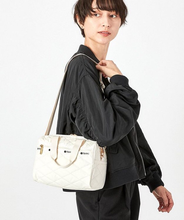 LeSportsac EVERYDAY SM SATCHEL/サンドバークロスデボス