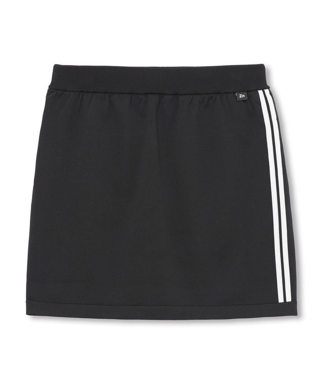 ZERO HALLIBURTON 【雑誌掲載】ZHG-W1c ボックスニットスカート 82673 ZERO HALLIBURTON ゼロハリバートン レディースゴルフ ミニスカート ブラック