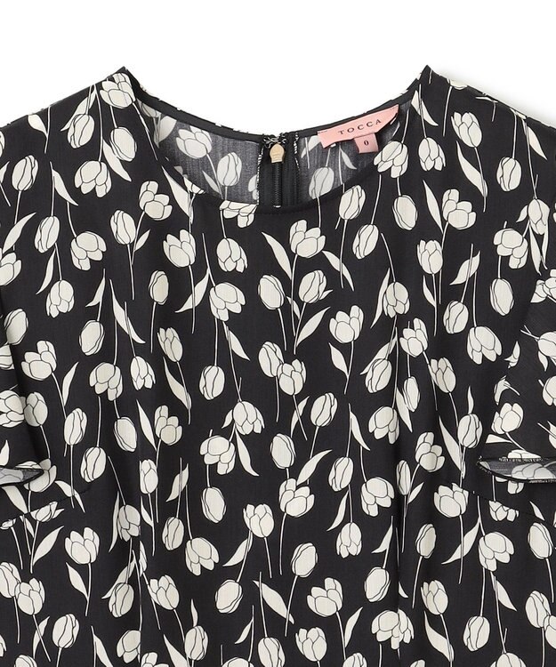 TOCCA 【洗える・吸水速乾・消臭】LITTLE TULIP ドレス ブラック系5