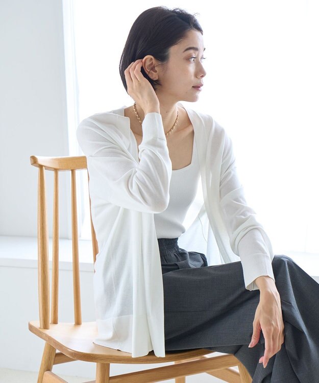 UNFILO イージーカーディガン オフ