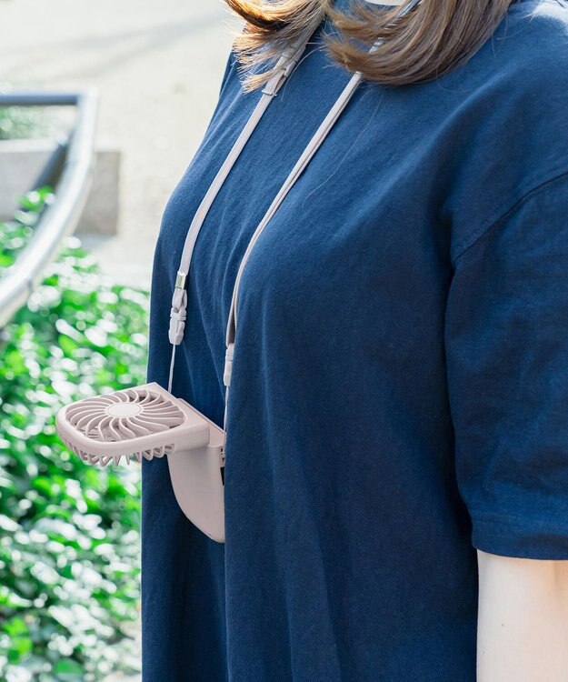 ANY SIS 【WEB限定】ハンズフリー5WAY スリム ファン ピンクベージュ