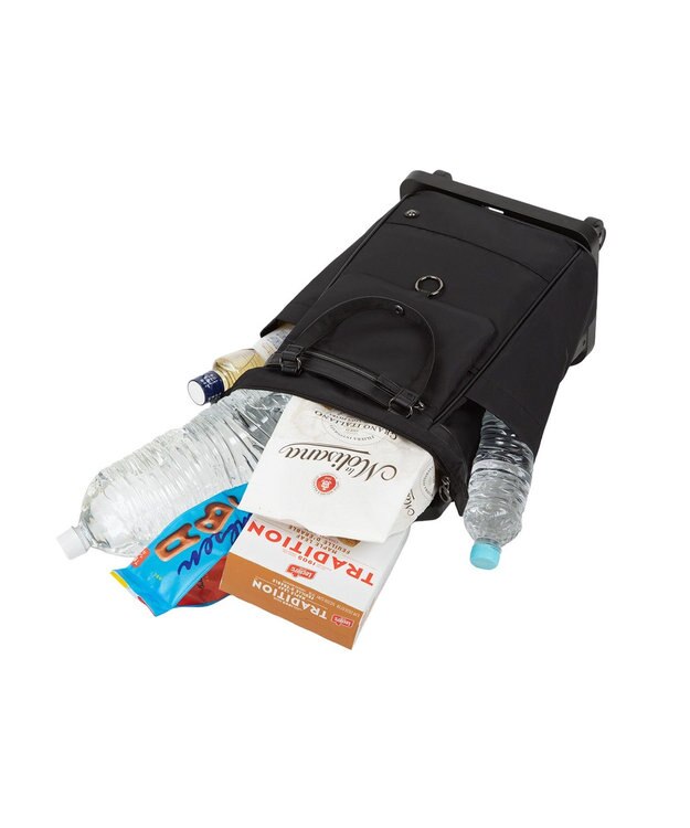 ACE BAGS & LUGGAGE soelte オートゥイユ お買い物キャリーバッグ 13L 機内持込 キャスターストッパー 36001 ソエルテ ブラック