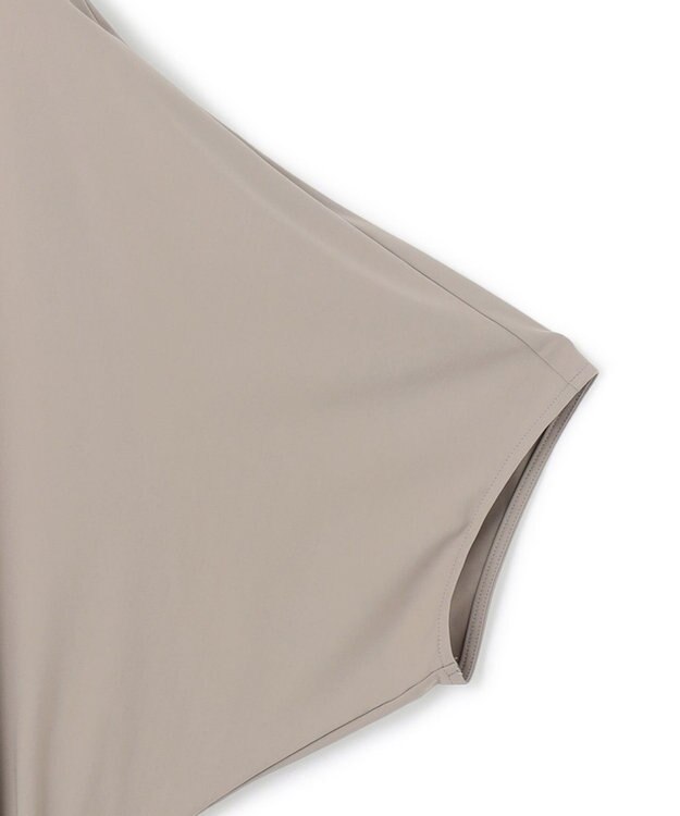 ICB 【UVカット・接触冷感・速乾】マットスキューバ  ワンピース クリームブラウン系