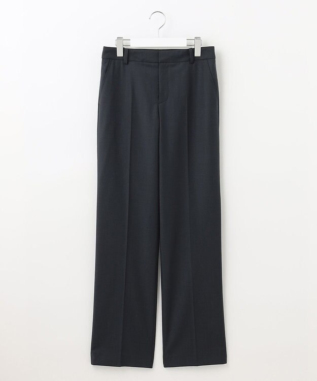 J.PRESS LADIES L BAHARIYE ストレート パンツ ネイビー系