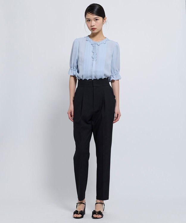 TOCCA CHARMING DAISY ブラウス スカイブルー系