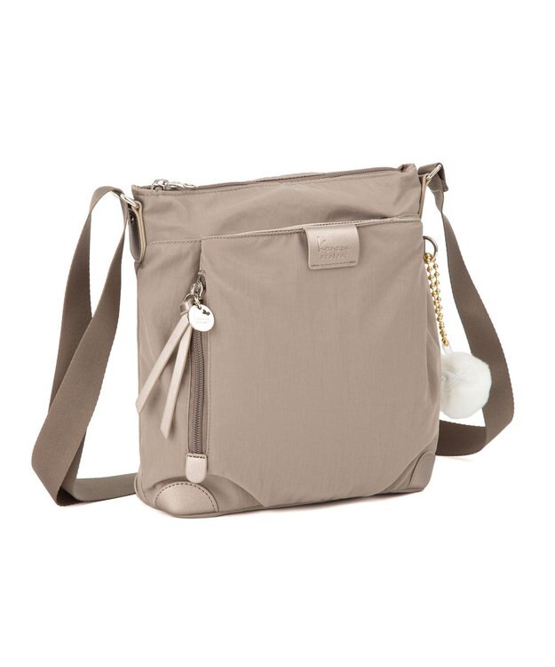 ACE BAGS & LUGGAGE kanana project collection ECD-1 ショルダーバッグ 縦 19082 カナナプロジェクトコレクション ベージュ