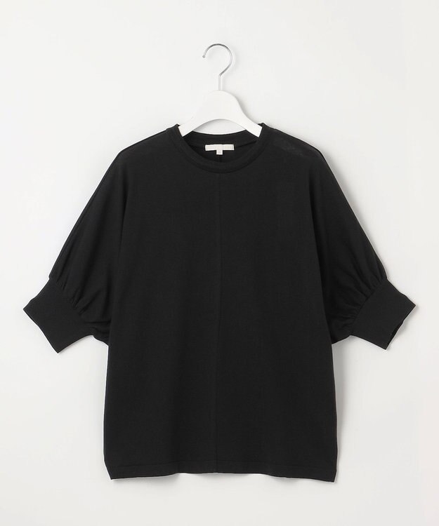 自由区 L 【カタログ掲載・洗える】ドルマンスリーブ カットソー ブラック