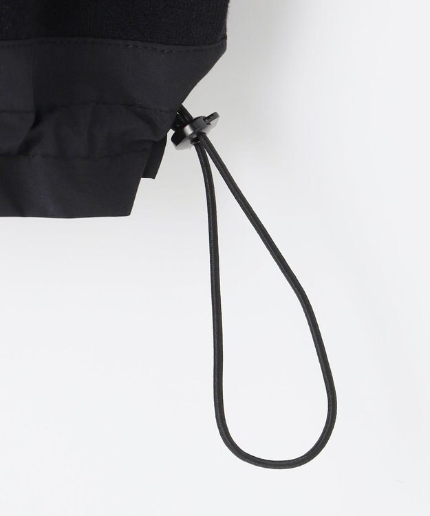 自由区 【SHIHOさん着用】スムージードローコード ニット ブラック