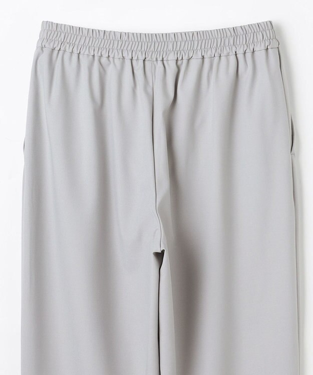 ANY イージーケアライトストレッチテーパードパンツ ライトグレー