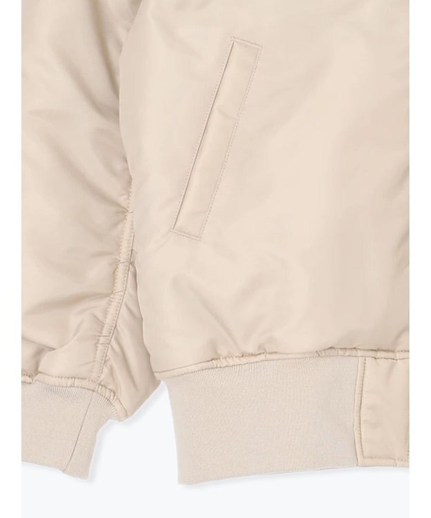 Te chichi MA-1ブルゾン ライトベージュ