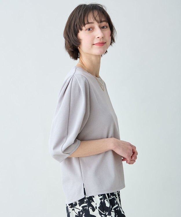 ANY ダンボールコクーンスリーブプルオーバー ライトグレー