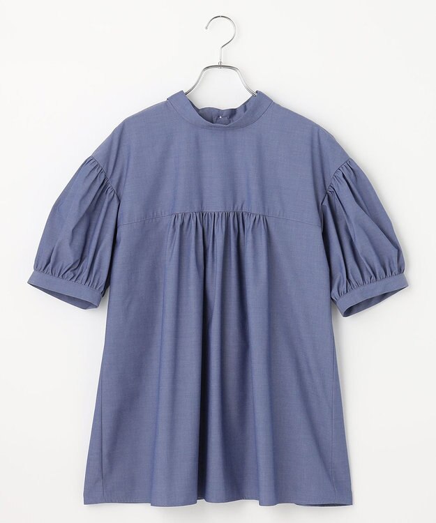 #Newans 【ANSWER for コンサバフェミニン】マルチウェイビッグリボンブラウス デニム系