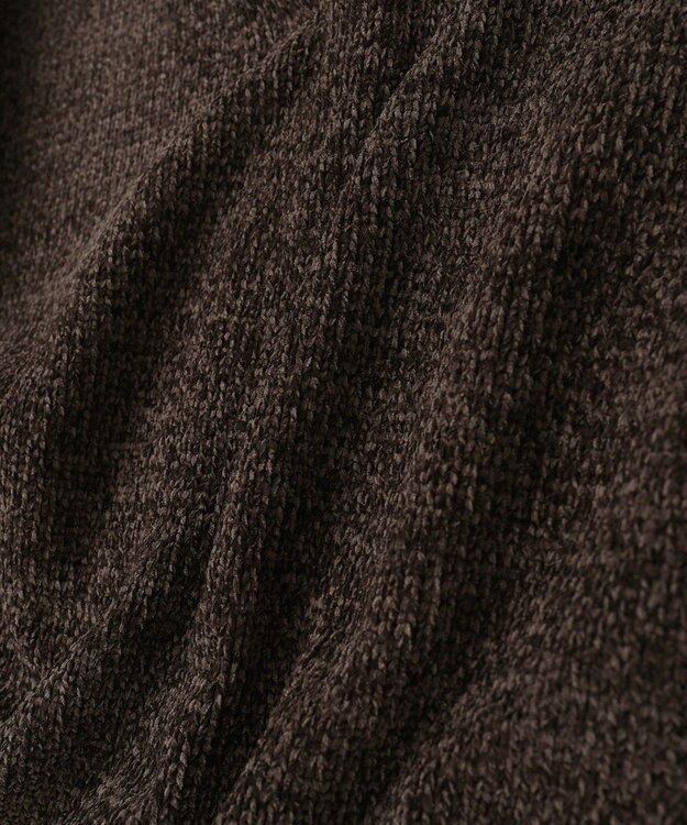 AMERICAN HOLIC ベロアモールニットプルオーバー Brown