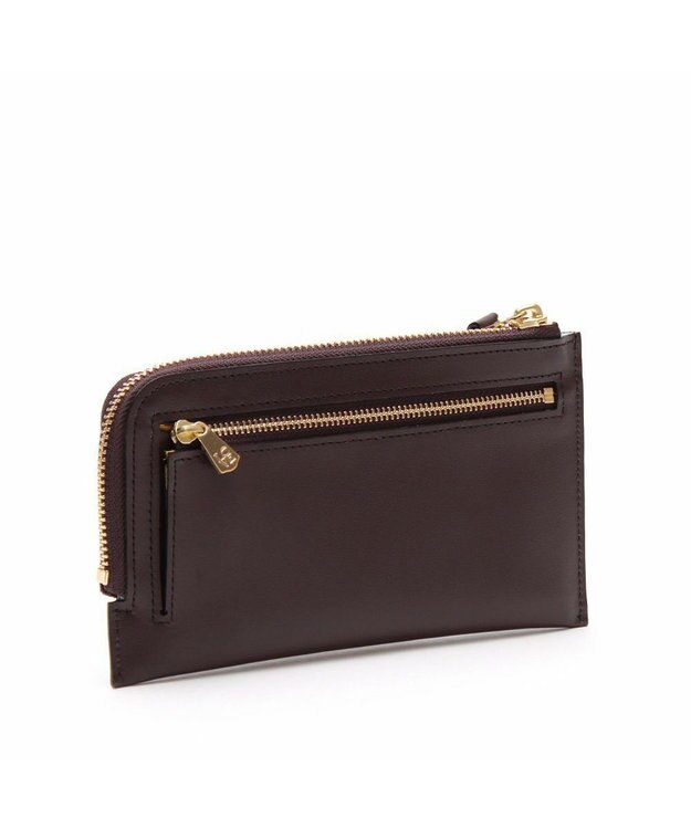 A.D.M.J. 【牛革】セブンティリリィ/オーガナイザーパース ブラウン