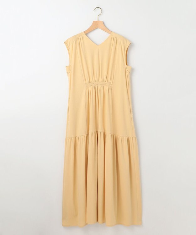 組曲 【先行予約・WEB限定】サマージャージー ティアードワンピース イエロー系