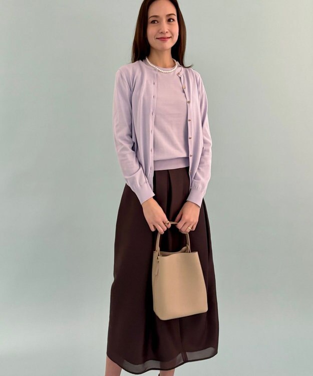 ONWARD Reuse Park 【23区】ニット春夏 パープル